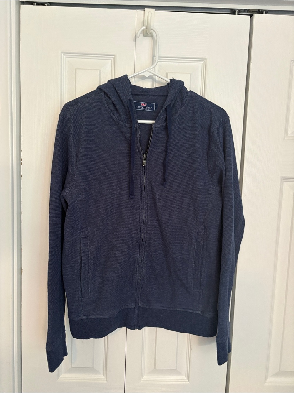 Navy Zip-Front Men's Vineyard Vines